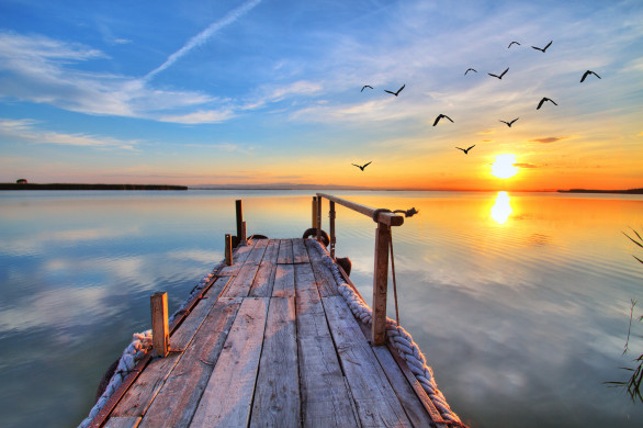 Jetty at Sunset