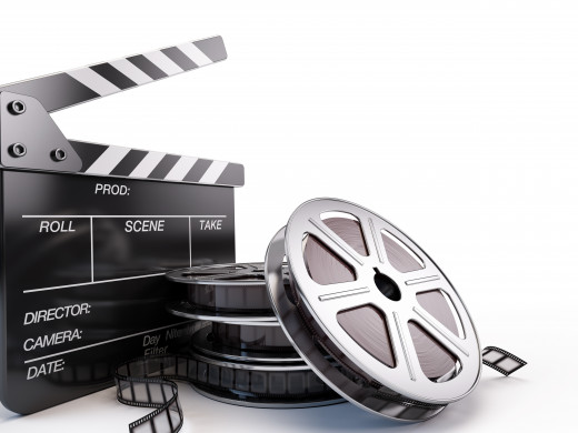 Video, movie, cinema concept