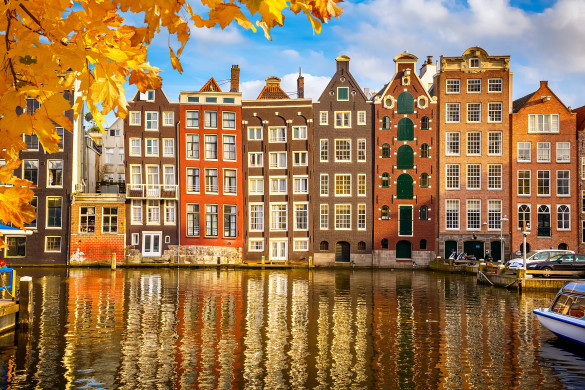 Canal in Amsterdam