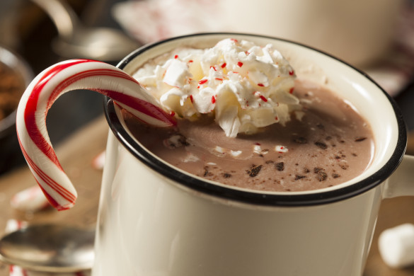 Homemade Peppermint Hot Chocolate