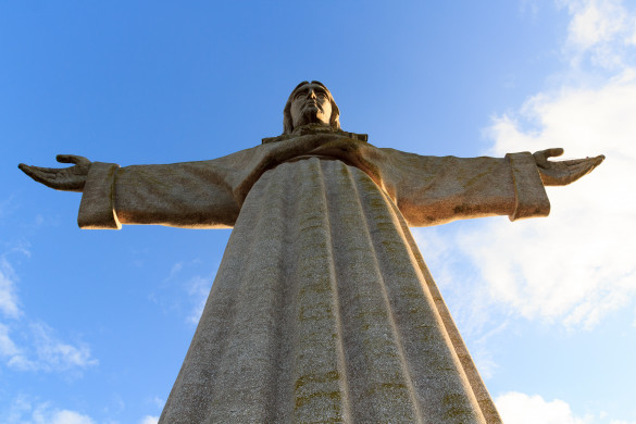 Christ the King statue in Lisbon
