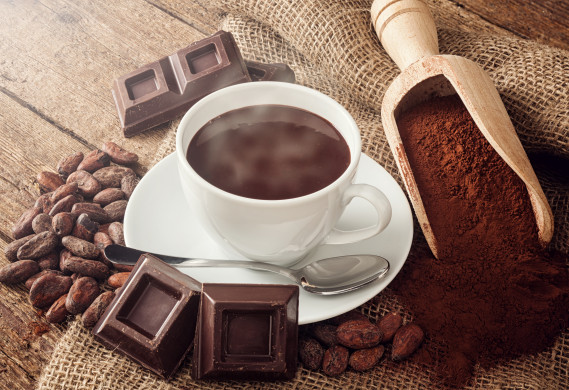 Cup of hot chocolate