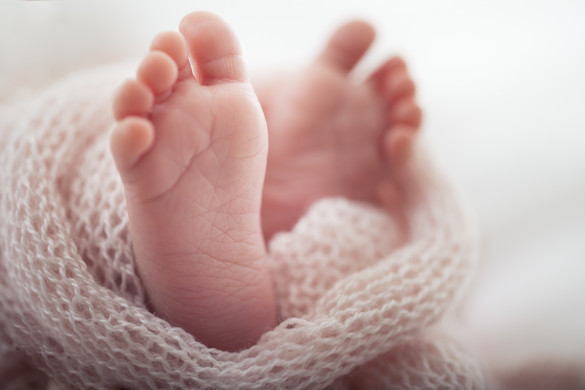 Newborn feet