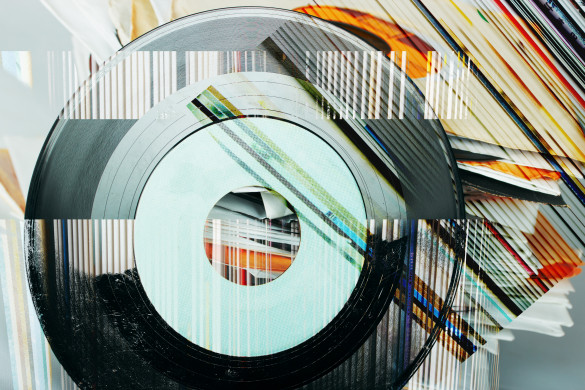 Abstract music background