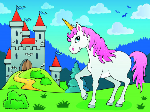 Fairy tale unicorn
