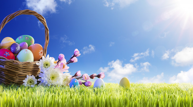 Basket of Easter Eggs