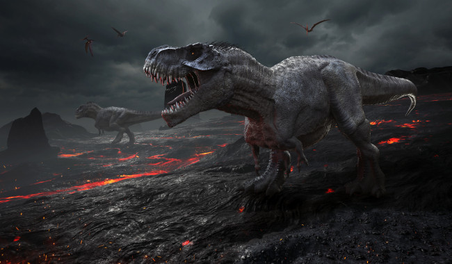 Extinction of the dinosaurs.