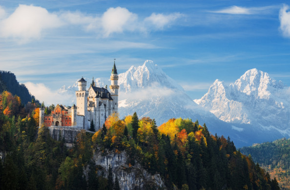 Neuschwanstein Castle in Germany