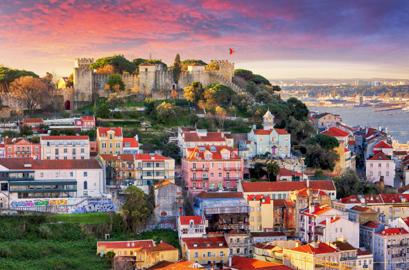 Sao Jorge Castle in Lisbon