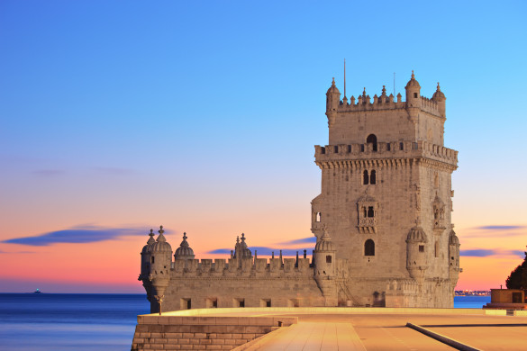 Tower of Belem in Portugal (Torre de Belem)