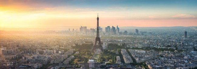 Paris Skyline Panorama 