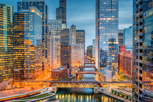 Lights in Chicago