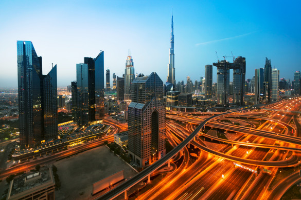 Dubai sunset