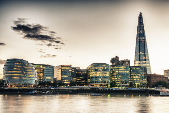 London Skyline at Dusk 