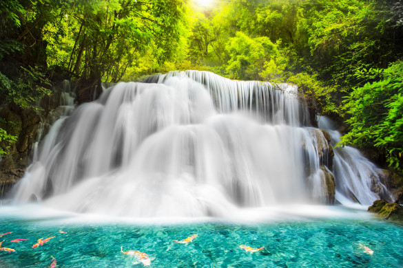 Huai Mae Kamin Waterfall