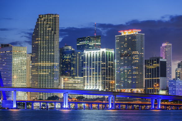 Miami by night
