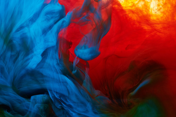 Abstract splash