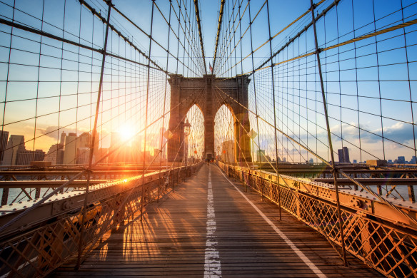 Brooklyn Bridge in New York City