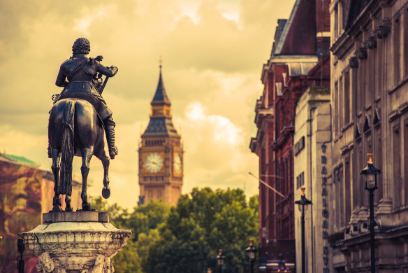 London Charles I Statue