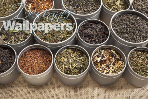 tea samples background