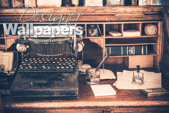 Old Desk Vintage Typewriter WW 41000191 mural