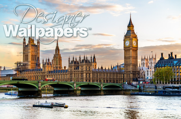 The Palace of Westminster in London 