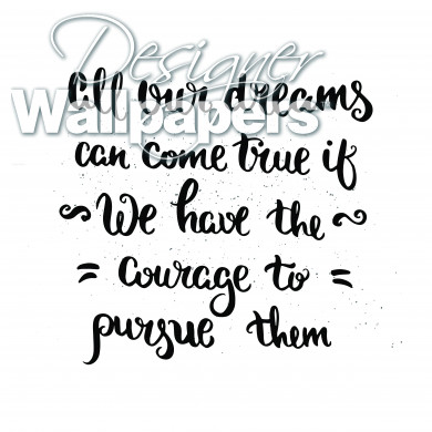 Wall "dreams" quote