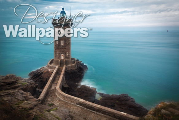 Lighthouse at Atlantic coast in France