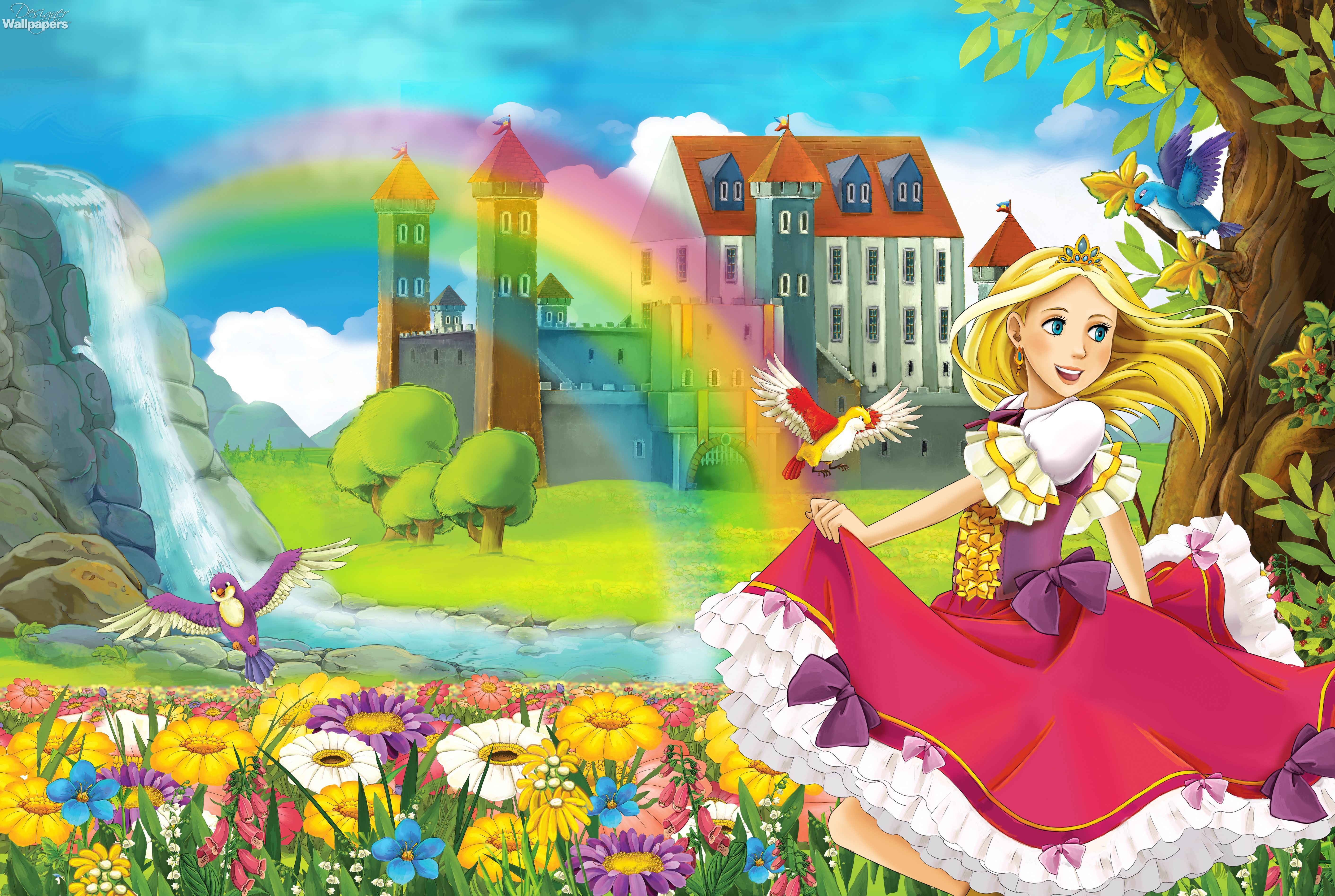 Смотрит маленькая страна. Сказочные принцессы. Сказочная Страна. Путешествие в мир сказок. Сказочная Страна для детей.