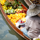 Floating market