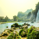 Waterfall in Vietnam