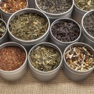 tea samples background