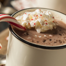 Homemade Peppermint Hot Chocolate