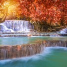 The Tat Kuang Si Waterfalls