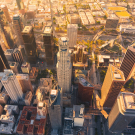  Aerial view of Los Angeles