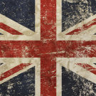 Vintage Faded British Flag