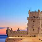 Tower of Belem in Portugal (Torre de Belem)