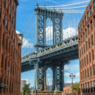 New York and Manhattan bridge