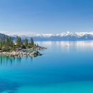 Panorama of Lake Tahoe