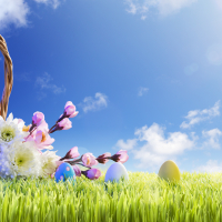 Basket of Easter Eggs