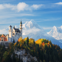 Neuschwanstein Castle in Germany