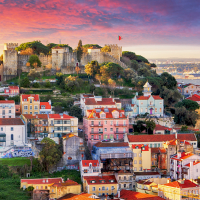 Sao Jorge Castle in Lisbon
