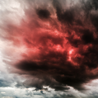 Fantastic sky presages apocalypse