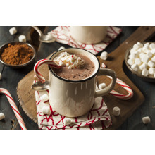 Homemade Peppermint Hot Chocolate