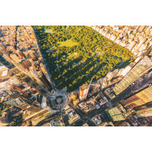  Aerial view of Central Park 