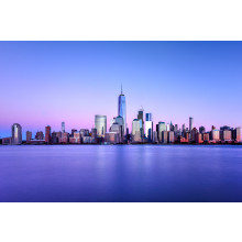 New York blue skyline