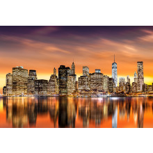 Sunset over New York City