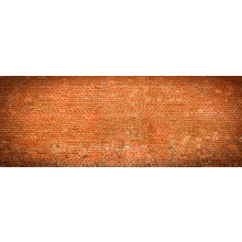 Brick wall panoramic view