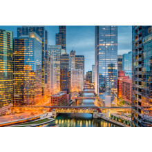 Lights in Chicago