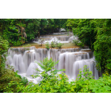 Beautiful waterfall in deep forest